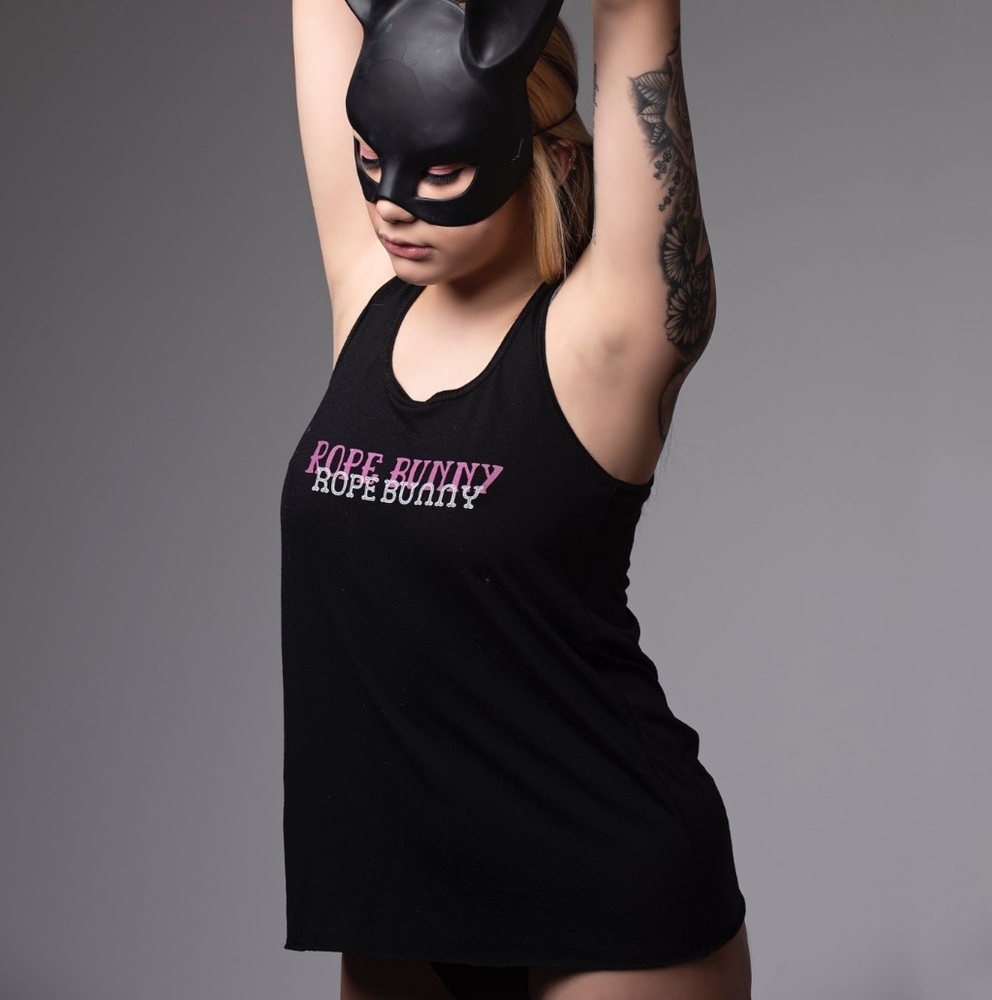 "Rope Bunny" Racerback Tank Top